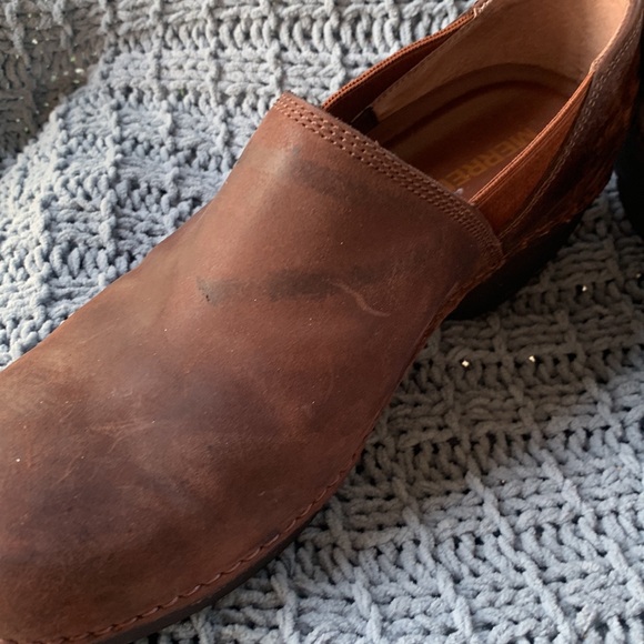 MERREL Dark Leather Booties Size 9 - Picture 9 of 11